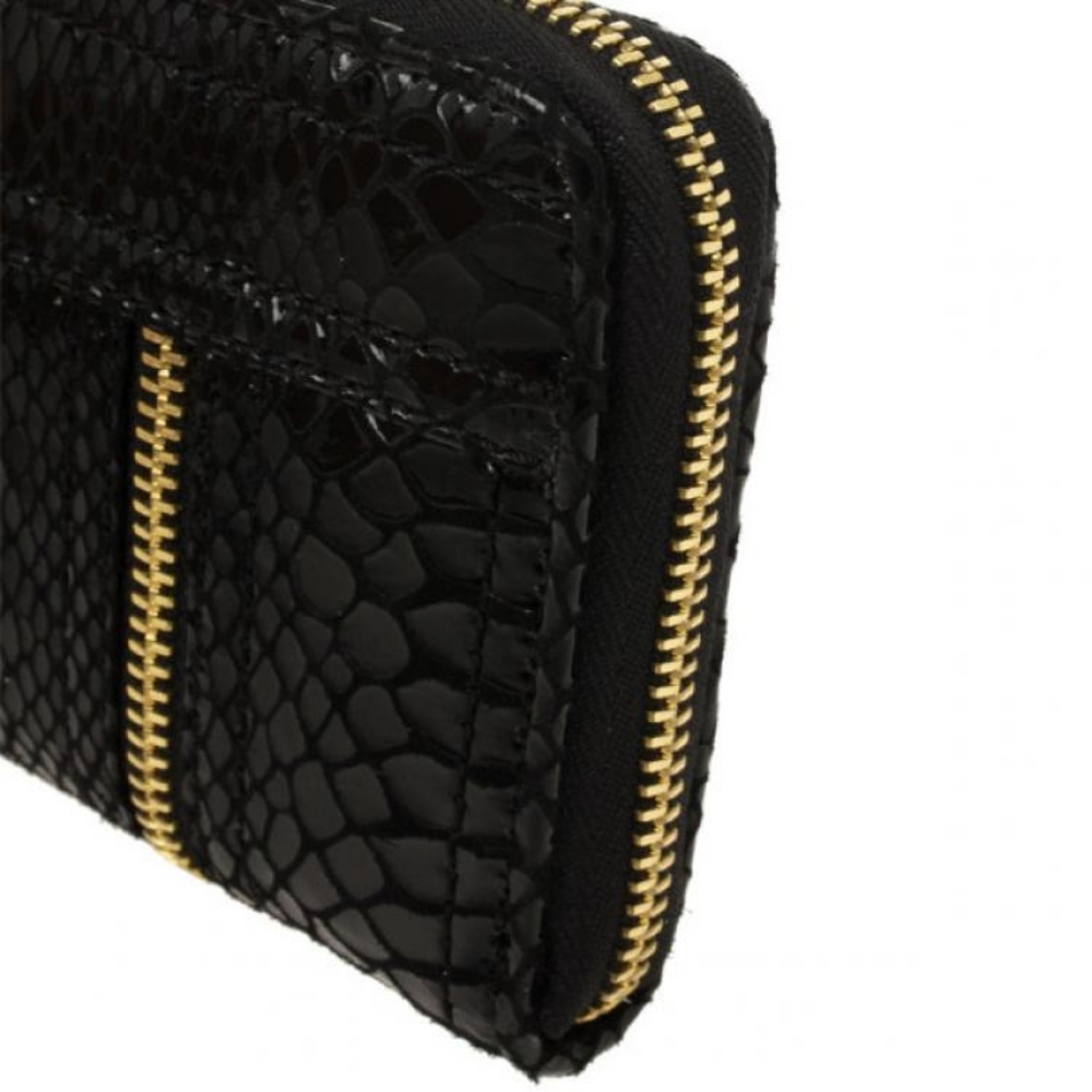 Michael Michael Kors Moxley Python Continental Zi… - image 8